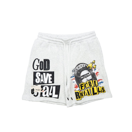 Pistol Shorts - White