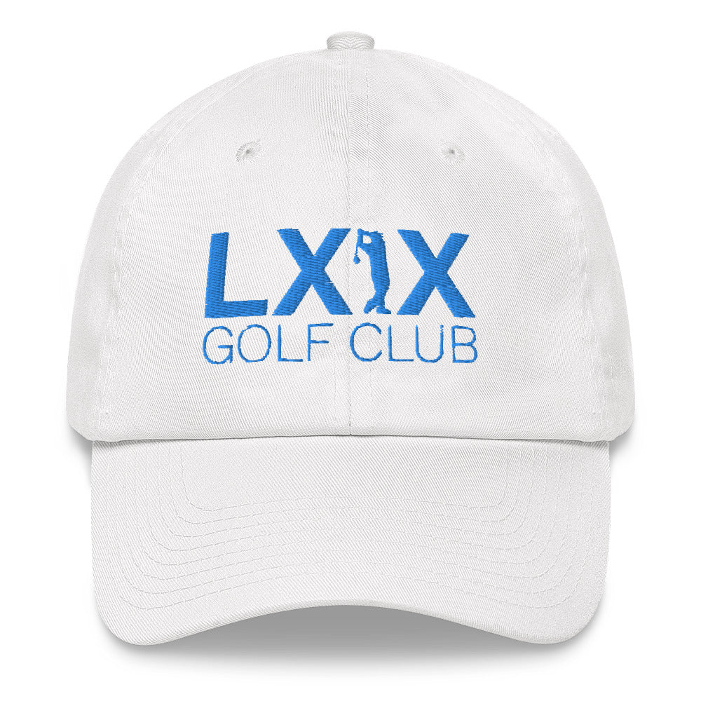 Swinger Logo Dad Hat - Aqua Logo