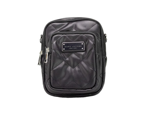 Marc Jacobs Pillow Small Black Quilted Leather Crossbody Bag