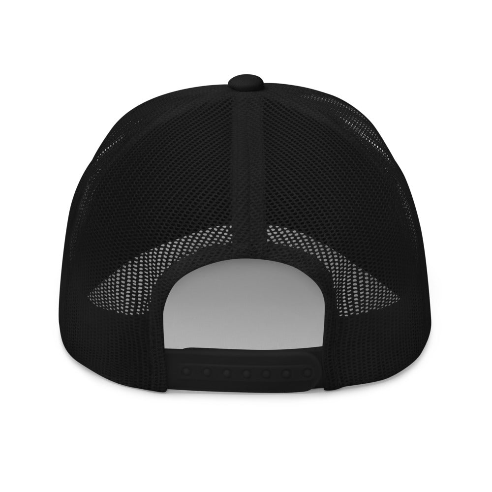 Four Box Logo Trucker Cap - White Logo