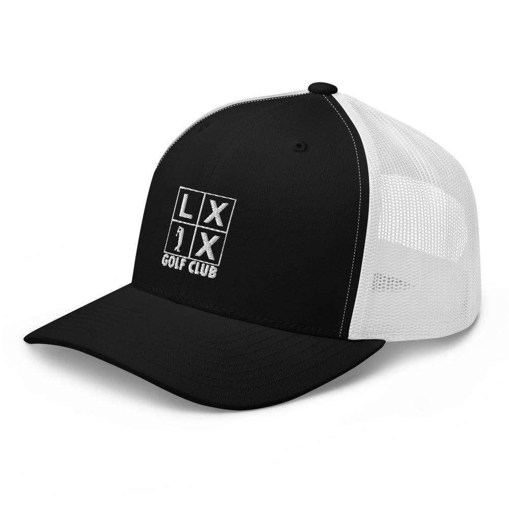 Four Box Logo Trucker Cap - White Logo